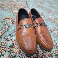 کفش کالج قهوه ای سایز ۳۷ پسرانه نو