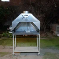 منقل کبابی با چرخ و فن
