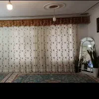 پرده و کتیبه پذیرایی در حد نو