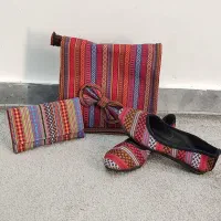ست کفش و کیف پول و کیف آویزی