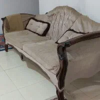 مبل هفت نفره و ویترین طرح 7|مبلمان خانگی و میز عسلی|شاهدشهر, |دیوار