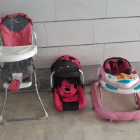 کریر،صندلی غذاخوری،روروئک،صندلی ماشین|کالسکه و لوازم جانبی|تهران, چهارصد دستگاه|دیوار