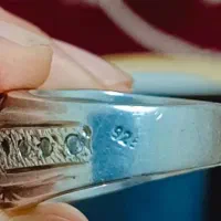 ست انگشتر نقره وساعت خودکار با نبض دست|ساعت|بجنورد, |دیوار