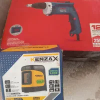 پیچ گوشتی برقی رونیکس.ترازلیزری نورسبزکنزاکس