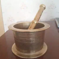 هاونگ قدیمی زرد|ظروف سرو و پذیرایی|کازرون, |دیوار