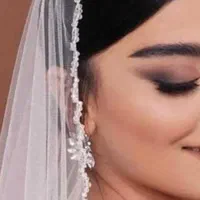 تور ساده و کارشده عروس