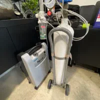 اکسیژن ساز nidek ۵ لیتری آمریکایی و کپسول اکسیژن