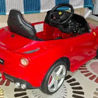 ماشین شارژی (FERRARI) یک موتوره اوریجینال|اسباب‌بازی بچه|کرج, گوهردشت|دیوار