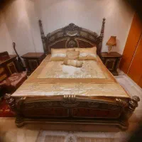 سرویس خواب سلطنتی کینگ سایز|تخت و سرویس خواب|تهران, نیروی هوایی (پیروزی)|دیوار