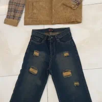 شلوارلی واید لگ و کت دخترانه اسپرت نو نو