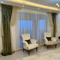 فروش دوخت ونصب پرد ه نقداقساط دوخت نصب شستشو پذیرف|پرده، رانر، رومیزی|آمل, |دیوار