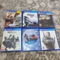 دیسک بازی انچارتد ویچر پس۱۸ کراش کالاف و..ps4 ps5