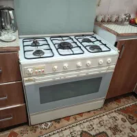 گاز 5 شعله فر دار و فندک