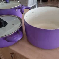 دو قابلمه سایز بزرگ و یک تابه بزرگ