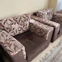 مبل هفت نفره به همراه میز|مبلمان خانگی و میز عسلی|رامسر, |دیوار