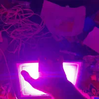 پروژکتور LED صورتی سالم