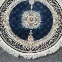 فرش دم دری گرد ۱۲۰۰ شانه تراکم ۳۶۰۰|فرش|ایلام, |دیوار