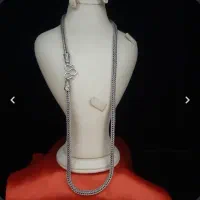 فروش گردنبند نو نقره دستبافت تایلندی