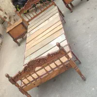 تخوپاتختی عتیقه ارسال از اصفهان زیبا|تخت و سرویس خواب|تهران, امام حسین|دیوار