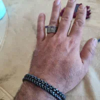 دستبند اصل دو لاین ،بند قفلی