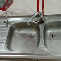 سینک ظرفشویی.کپسول اکسیژن.لوله مسی کولرگازی دوتیکه