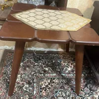 مبلمان هفت نفره با میز وسط و دو تا عسلی|مبلمان خانگی و میز عسلی|بروجرد, |دیوار