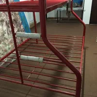 تخت فلزی دو طبقه ۳ نفره، بدون مشابه،|تخت و سرویس خواب|اردبیل, |دیوار
