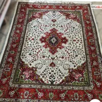 فرش دستبافت طرح کرمان قلم تبریز