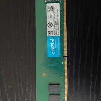 رم 8 گیگ ddr4 2666mhz crucial|قطعات و لوازم جانبی رایانه|رشت, بلوار گیلان|دیوار