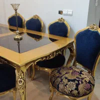 میز ناهار خوری ۸ نفره کاملا نو