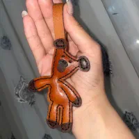 جاسوییچی چرم طبیعی فانتزی