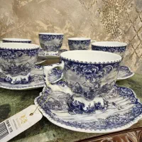 سرویس۱۲پارچه چای خوری قلم ابی باواریا|ظروف سرو و پذیرایی|تهران, نیروی هوایی (پیروزی)|دیوار