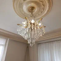 لوستر|لوستر و چراغ آویز|مشهد, کوشش|دیوار