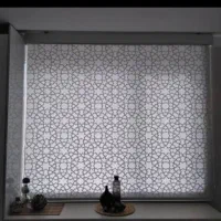 پرده زبرا و دومکانیزم|پرده، رانر، رومیزی|شاهدشهر, |دیوار