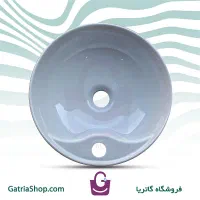 روشویی کابینتی گاتریا هما گرد طوسی