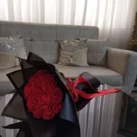 گل رز ربانی|گل مصنوعی|قم, شاه سید علی|دیوار