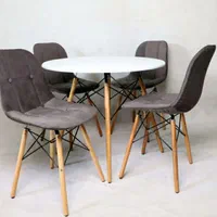 میز و صندلی ناهارخوری  غذاخوری چهار نفره پارچه ای|میز و صندلی غذاخوری|کرج, گلشهر|دیوار