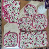 سرویس آشپزخانه|سفره، حوله، دستمال آشپزخانه|زرقان, |دیوار