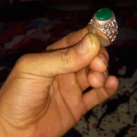 انگشتر طرح نقره