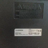 تلویزیون ال ای دی 48 تمیز سالم فقط صفحه نصف سیاه