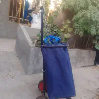 سبد چرخ دارخرید(برزنتی)