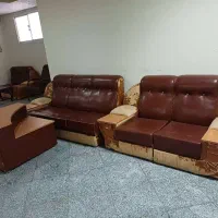 مبل اداری چرم کارکرده|مبلمان اداری|رشت, قاسمیه|دیوار