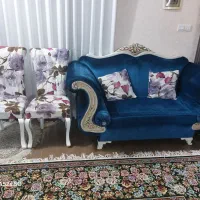 فروش مبل ۹ نفره سالم و تمیز|مبلمان خانگی و میز عسلی|صومعه‌سرا, |دیوار