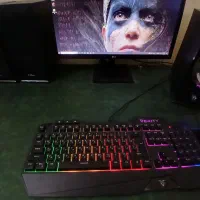 سیستم گیمینگ(کیس،مانیتور،کیبورد،موس و اسپیکر