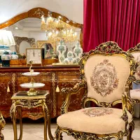 مبلمان و نهار خوری مبل استیل سلطنتی شاه نشین ( نو|مبلمان خانگی و میز عسلی|تهران, اقدسیه|دیوار
