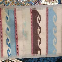 فرش شش متری و پشتی|گلیم، جاجیم، گبه|شیراز, نیستان|دیوار