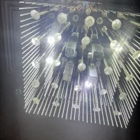 لوستر  کریستالی با ریموت