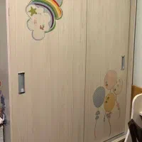 سرویس خواب کامل کودک و نوجوان و میز تحریر|تخت و سرویس خواب|مشهد, هنرستان|دیوار