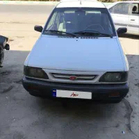 پراید مدل ۸۷ دو لکه رنگ
