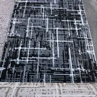 فرش الماس طوسی موکت مدرن